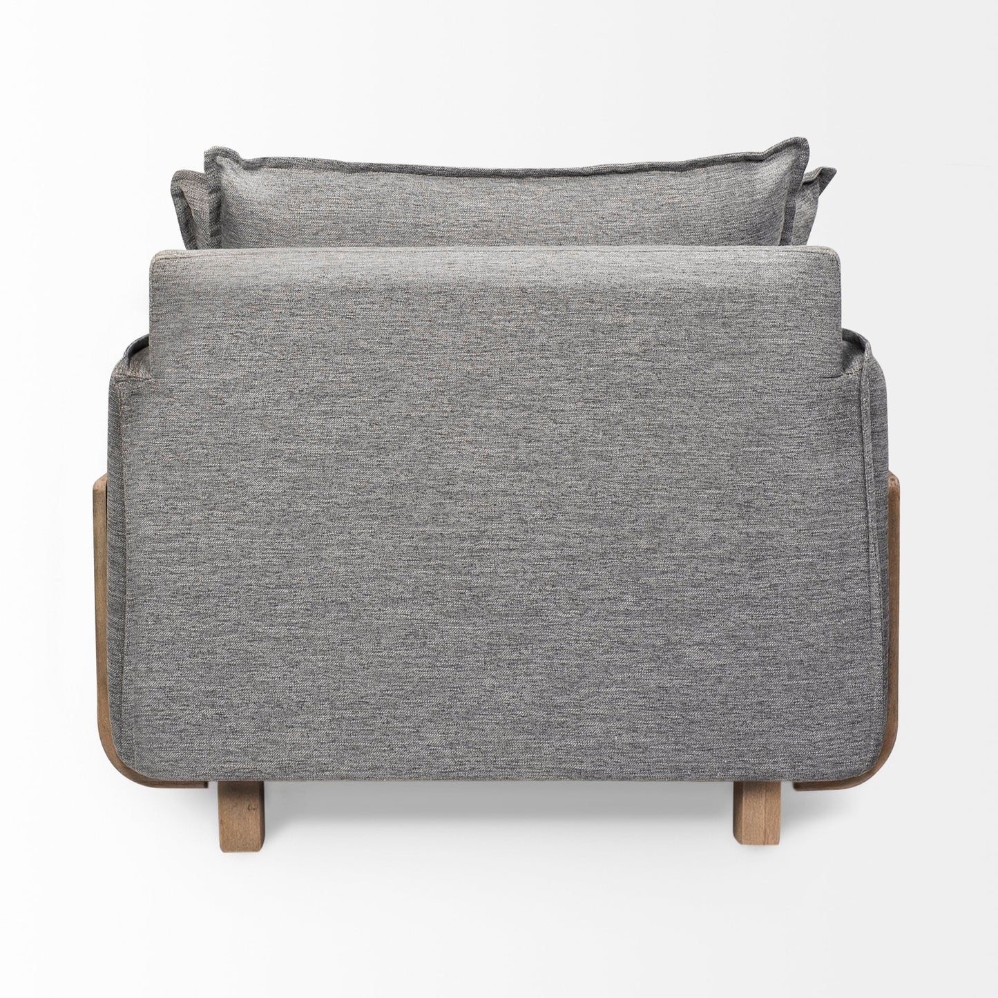 Roy Grey Fabric Arm Chair