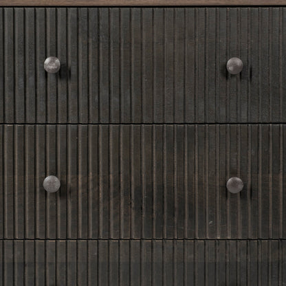 Grace Six Drawers Wood Sideboard