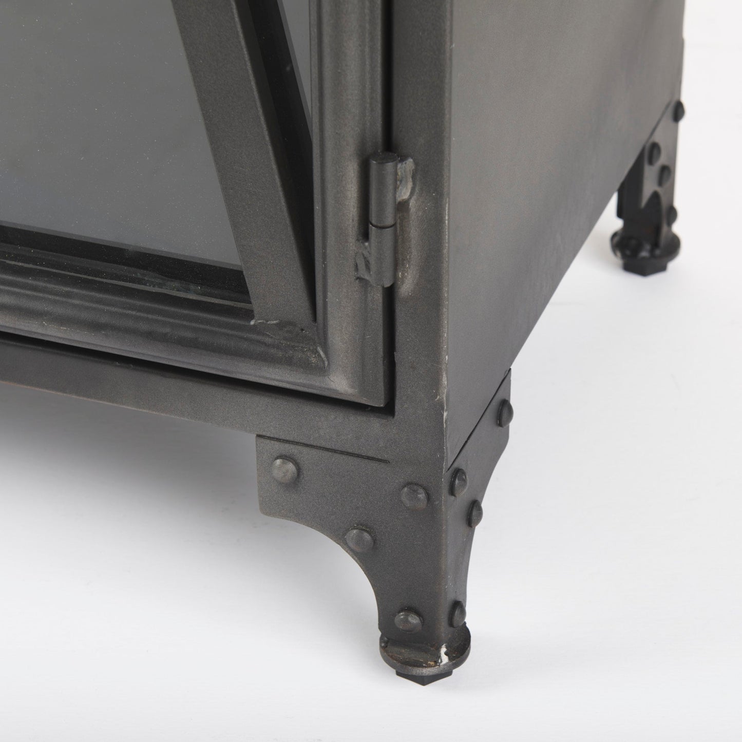 Poppy Metal Black Bookcase