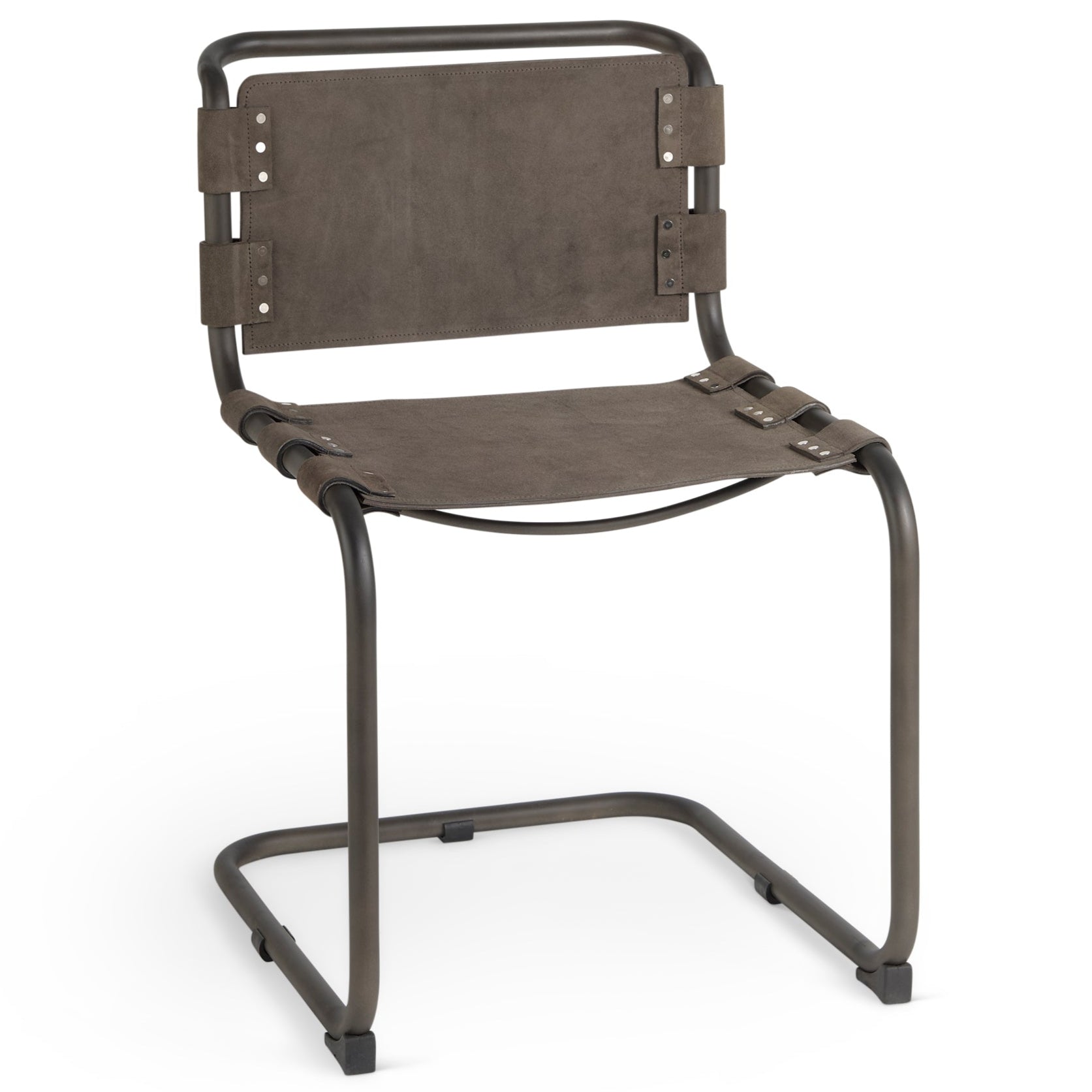 Mercana Berbick Leather Armless Dining Chair (Set of 2)