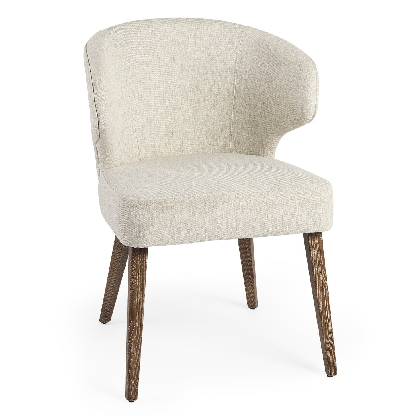 Niles Leather Armless Dining Chair (Set of 2)