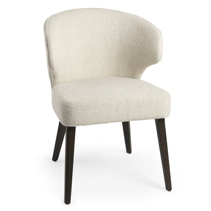 Niles Leather Armless Dining Chair (Set of 2)