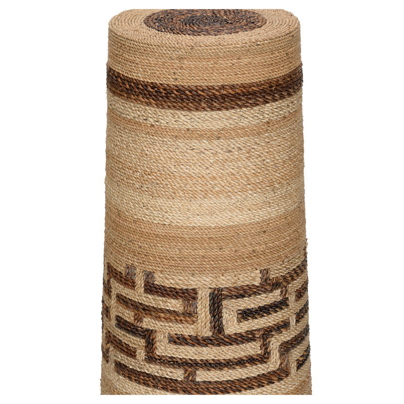 Wildwood Calusa Abaca Rope Warpped Wooden Pedestal