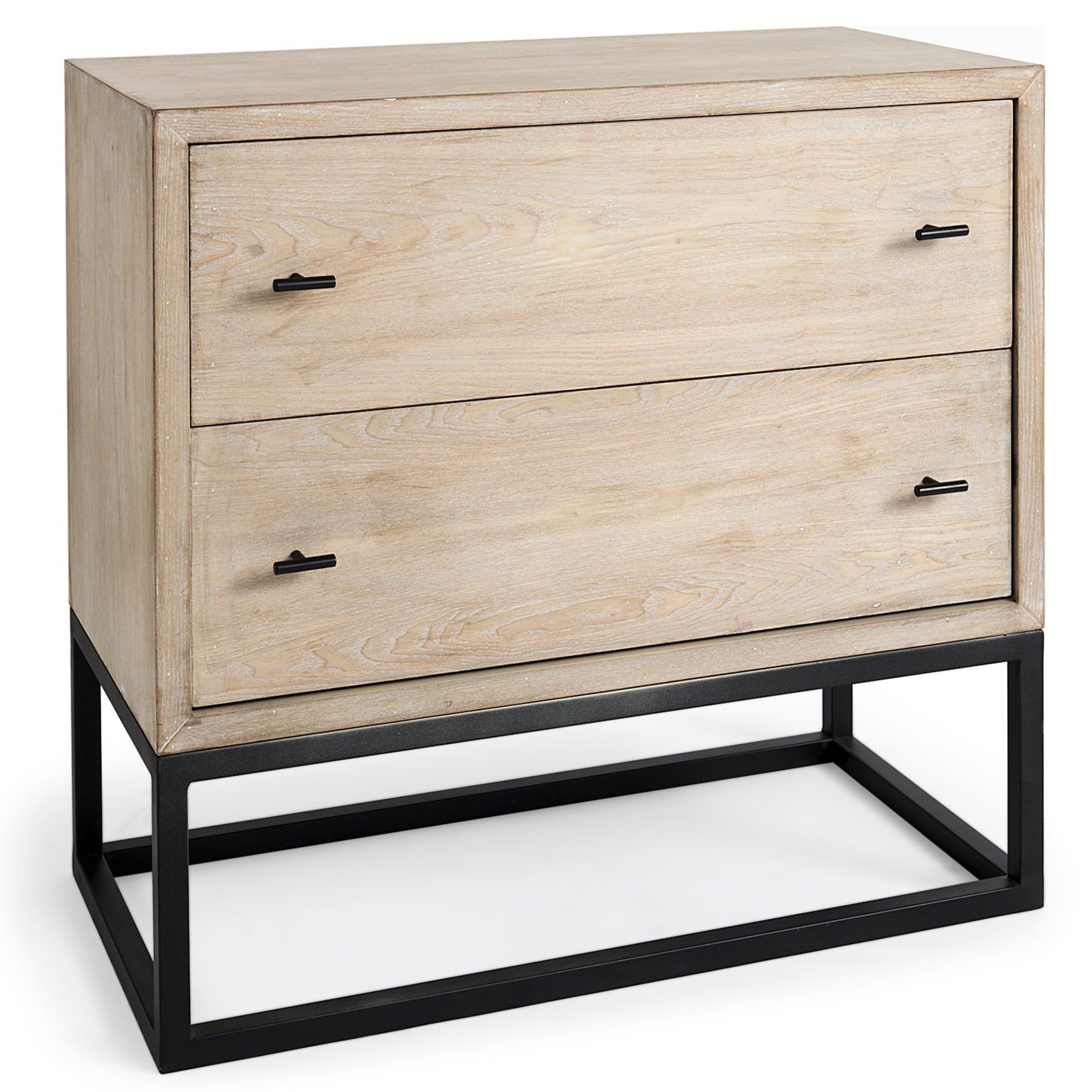 Mercana Ciara Two Drawers Wooden Accent Cabinet