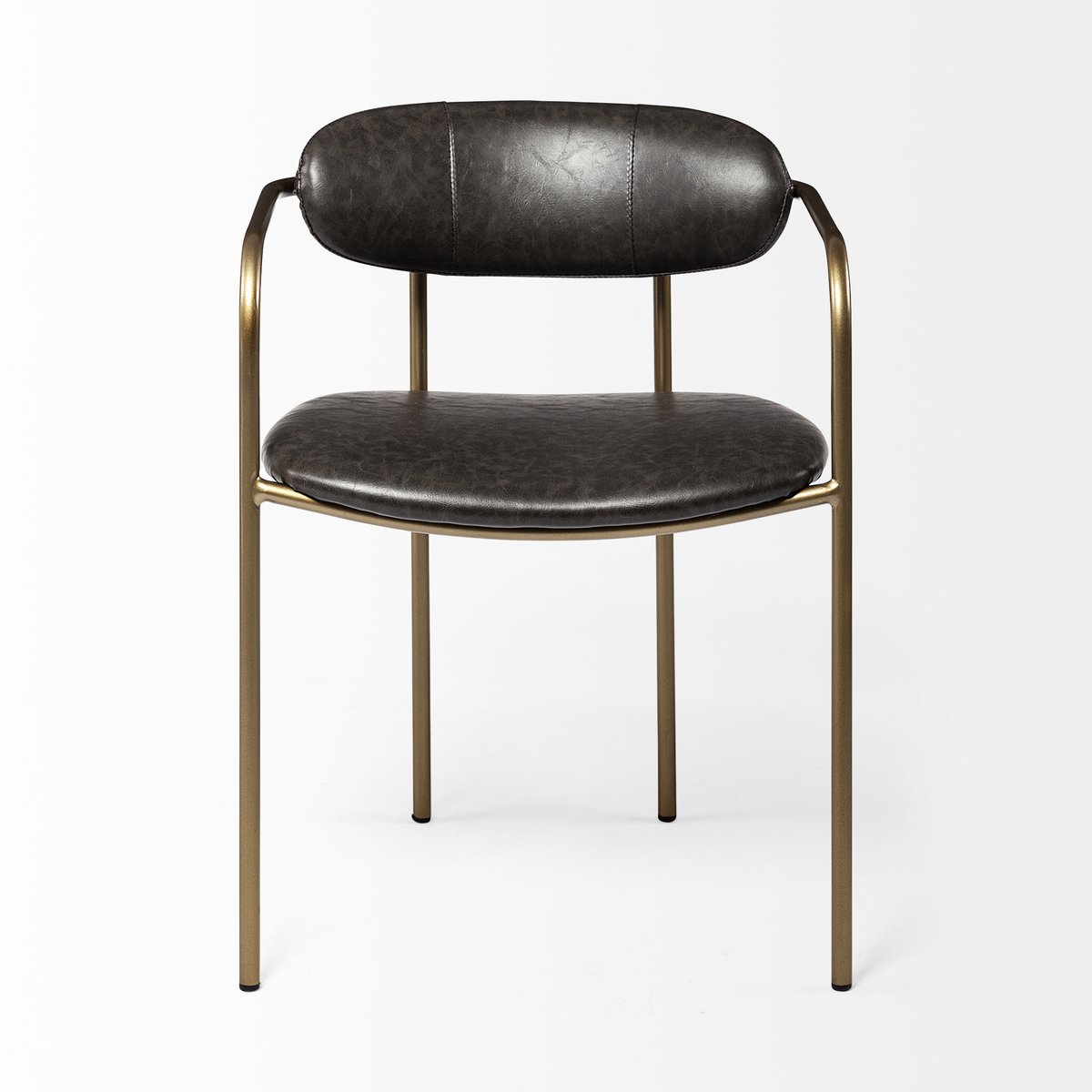 Mercana Parker Leather Dining Chair Set of 2
