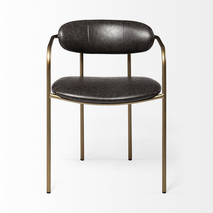Mercana Parker Leather Dining Chair Set of 2