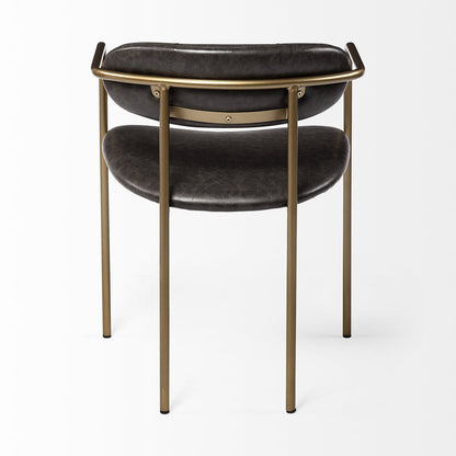 Mercana Parker Leather Dining Chair Set of 2