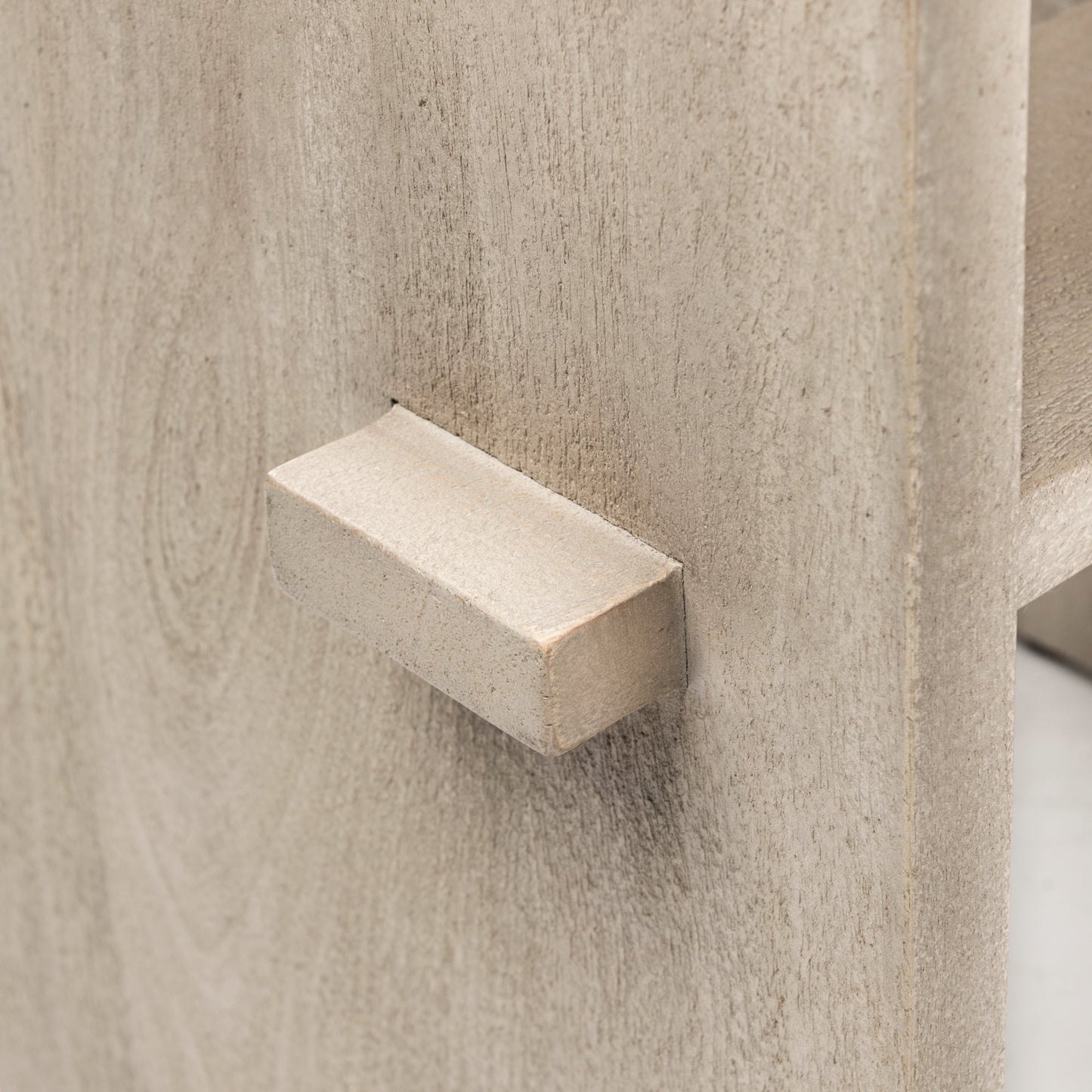 Aida Wooden Light Brown Barstool