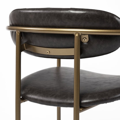 Mercana Parker Leather Dining Chair Set of 2