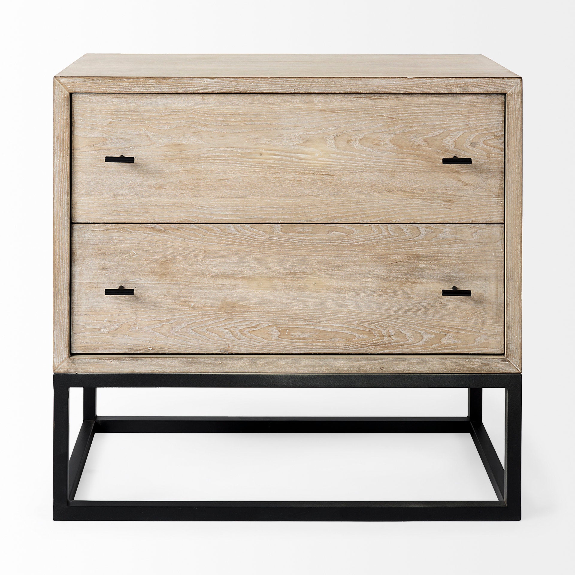 Mercana Ciara Two Drawers Wooden Accent Cabinet