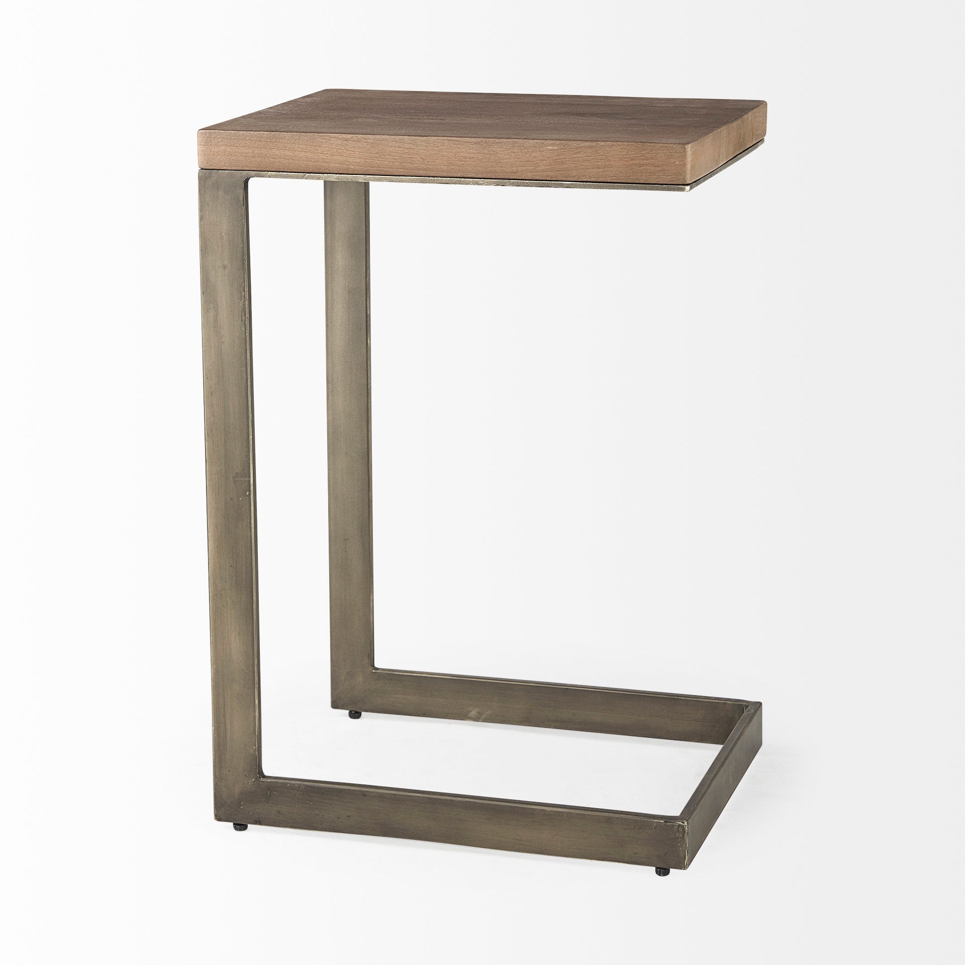 Mercana Faye Metal Base C Side Table