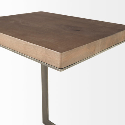 Mercana Faye Metal Base C Side Table