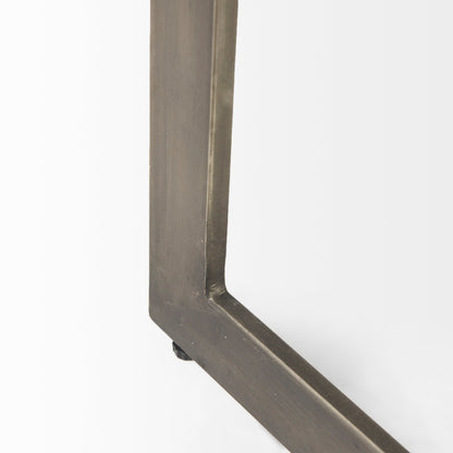 Mercana Faye Metal Base C Side Table