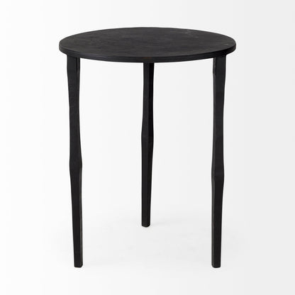 Timothy Black Iron Side Table