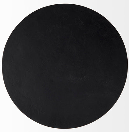 Timothy Black Iron Side Table