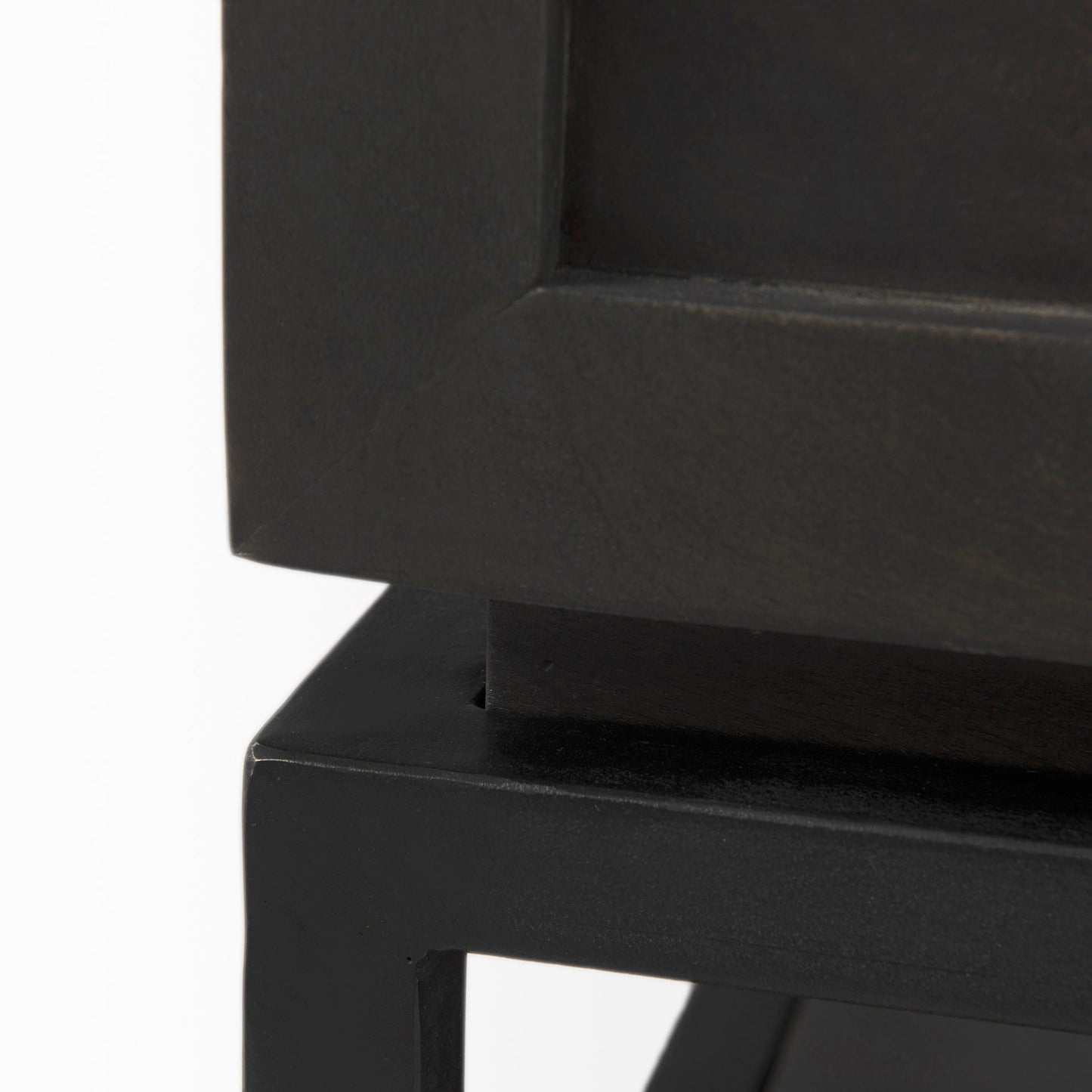 Mercana Divina White Marble Top Side Table