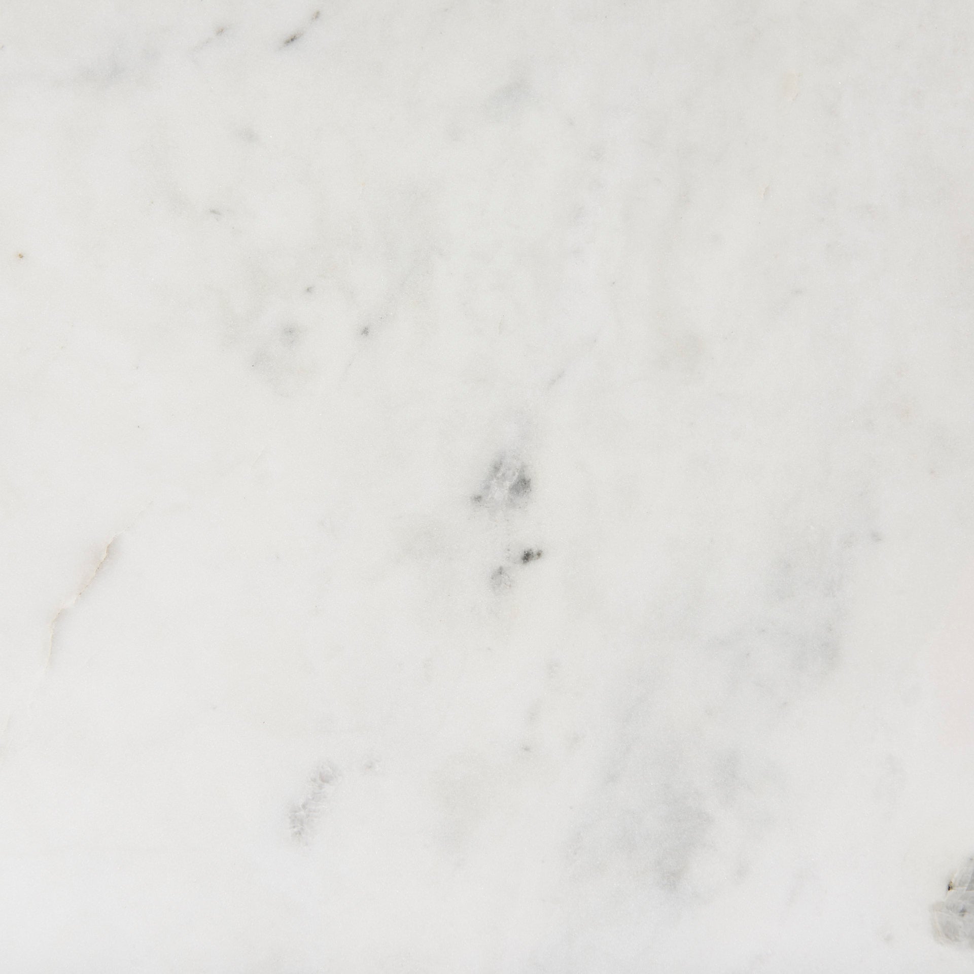 Mercana Divina White Marble Top Side Table