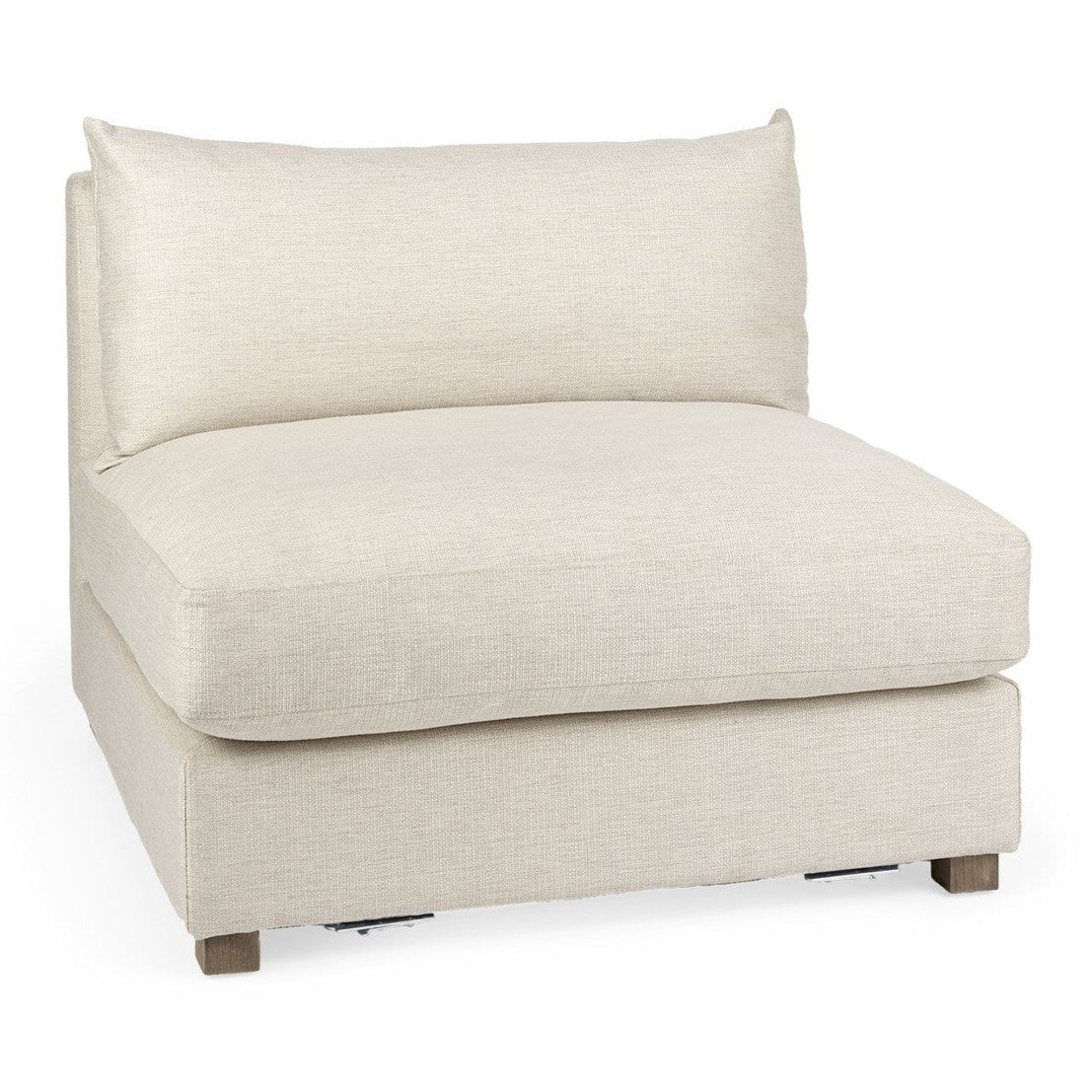 Mercana Valence Fabric Armless Sectional