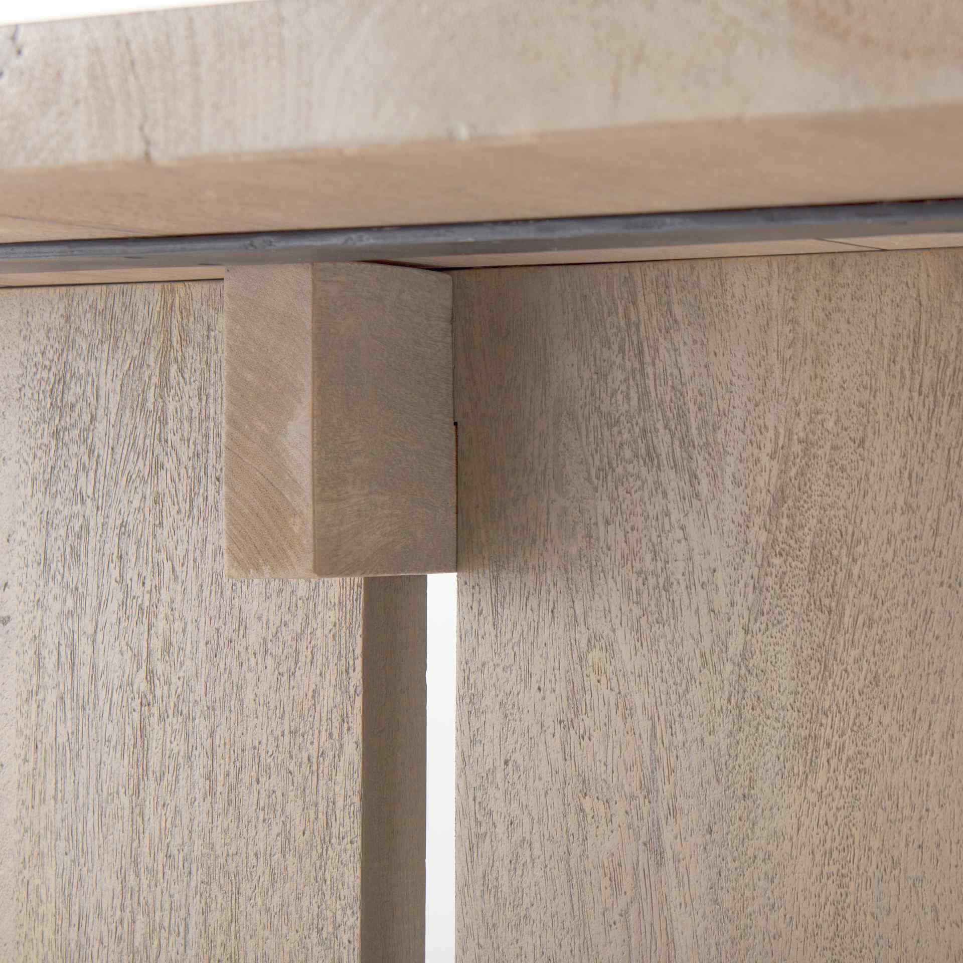 Mercana Aida Wooden Rectangular Dining Table