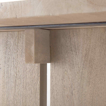Mercana Aida Wooden Rectangular Dining Table
