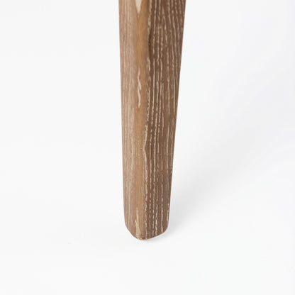 Niles Leather Armless Dining Chair (Set of 2)