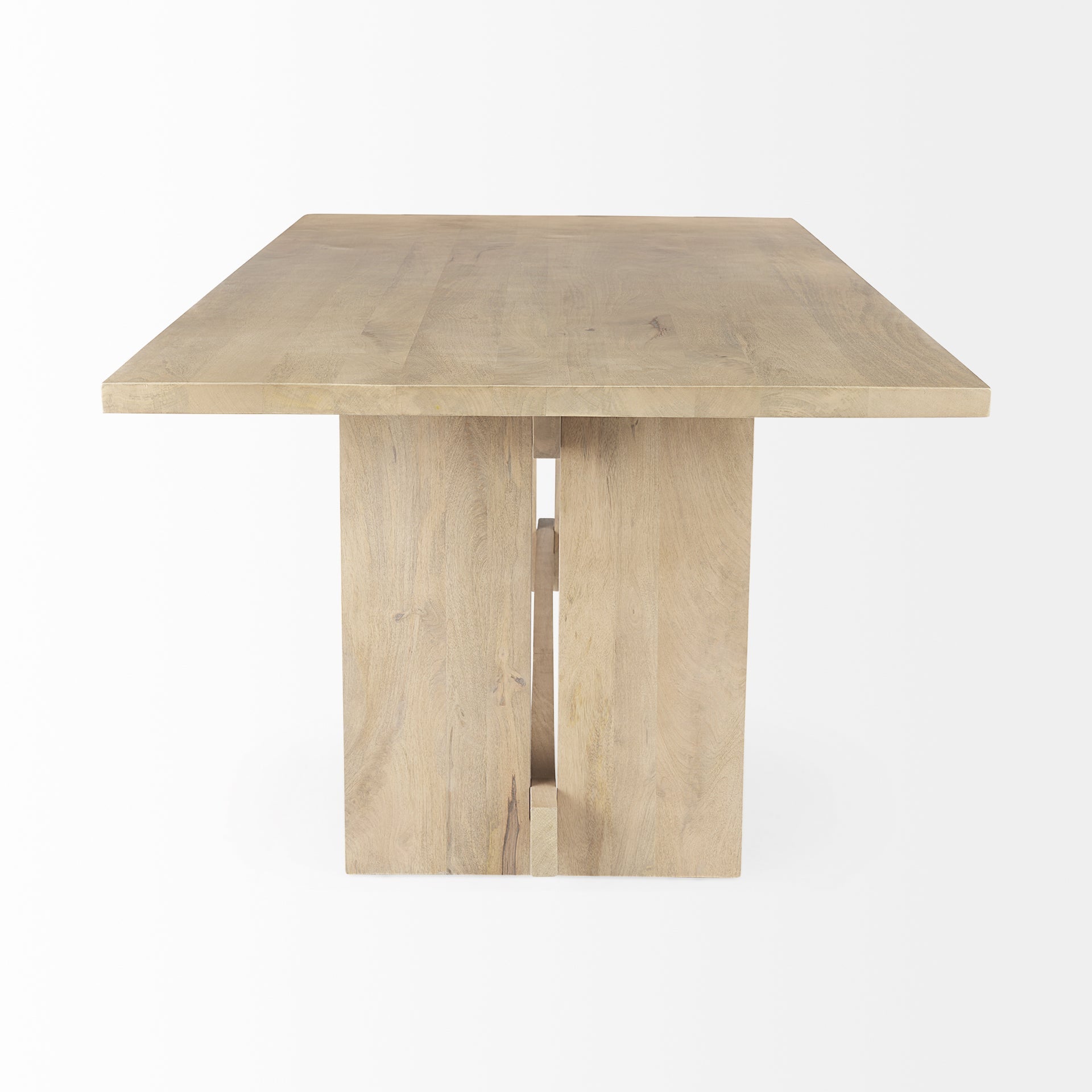 Mercana Aida Wooden Rectangular Dining Table
