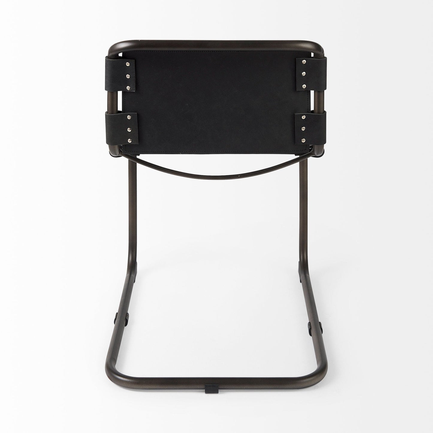 Mercana Berbick Leather Armless Dining Chair (Set of 2)