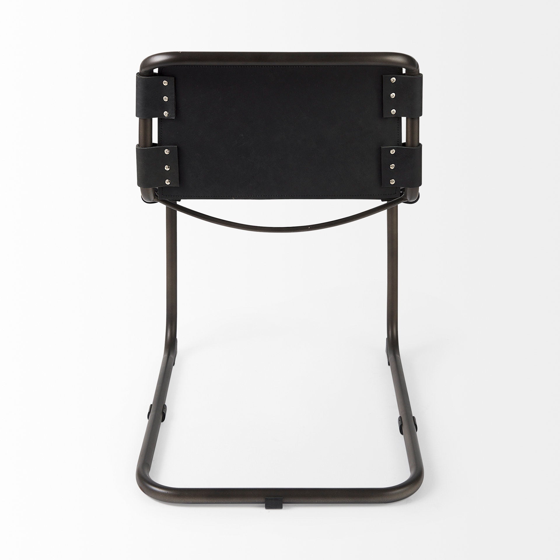 Mercana Berbick Leather Armless Dining Chair (Set of 2)