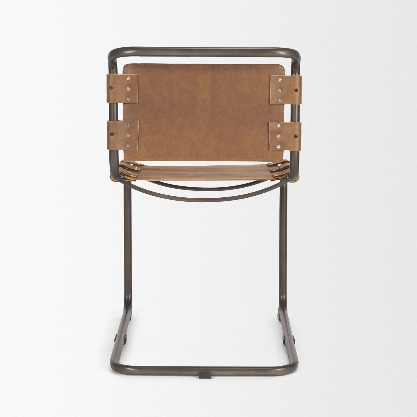 Mercana Berbick Leather Armless Dining Chair (Set of 2)