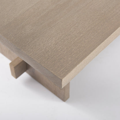 Mercana Aida Wooden Rectangular Dining Table