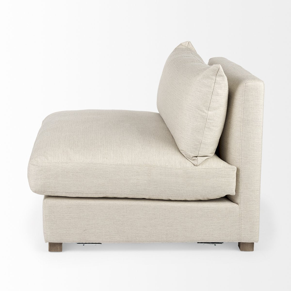 Mercana Valence Fabric Armless Sectional