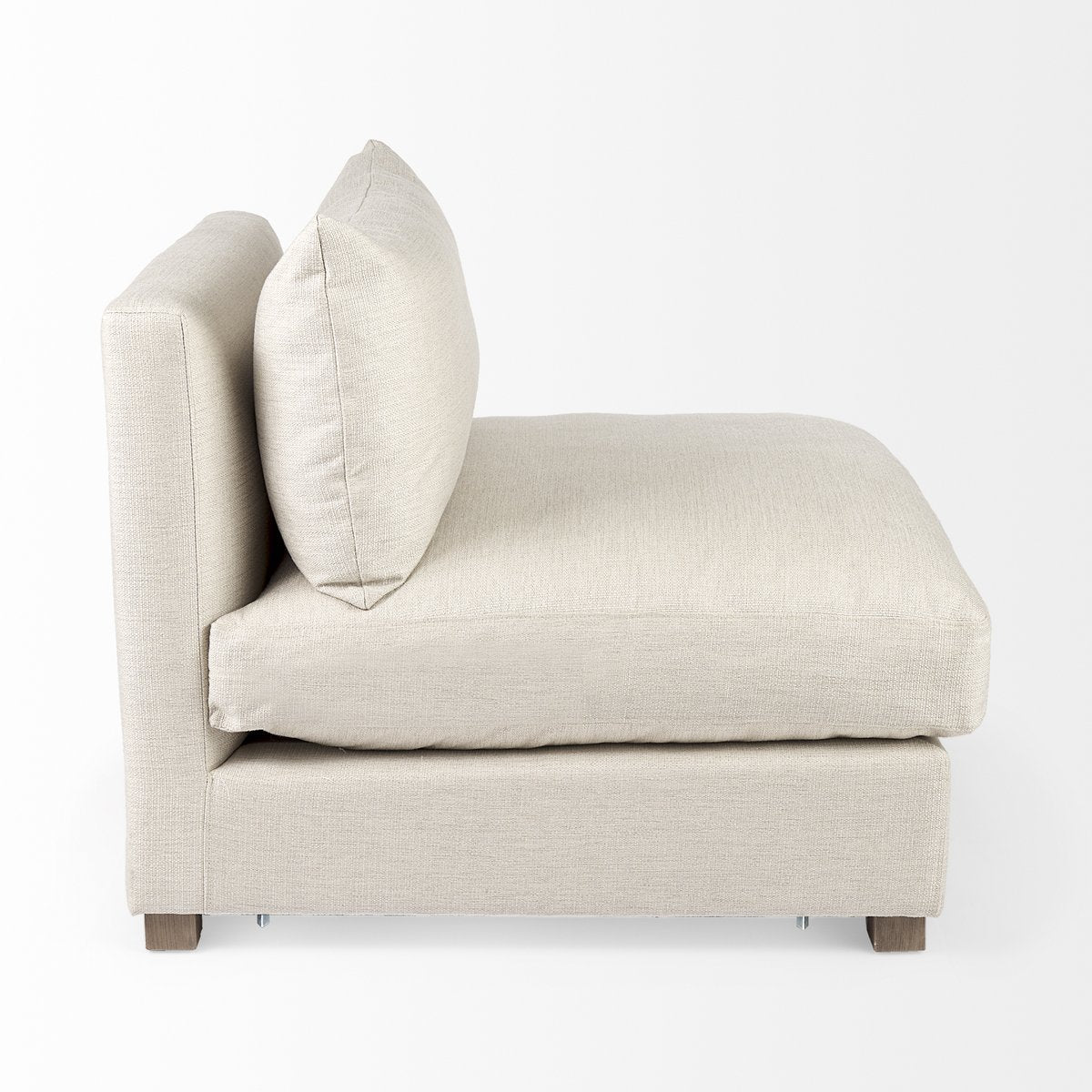 Mercana Valence Fabric Armless Sectional