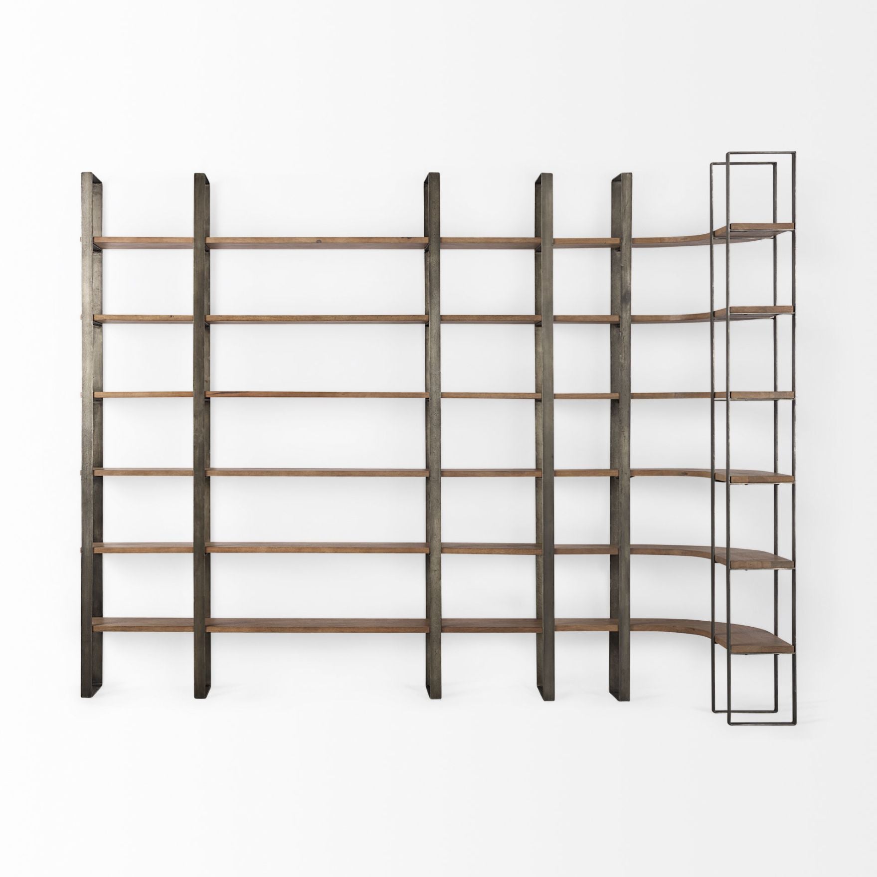 Mercana Taunton Iron Six Shelving Unit