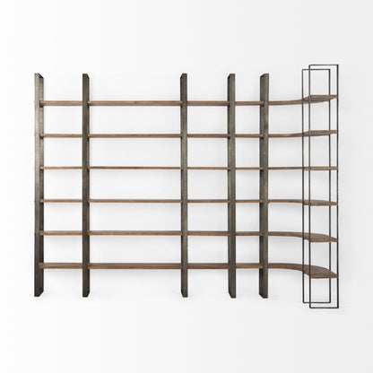 Mercana Taunton Iron Six Shelving Unit