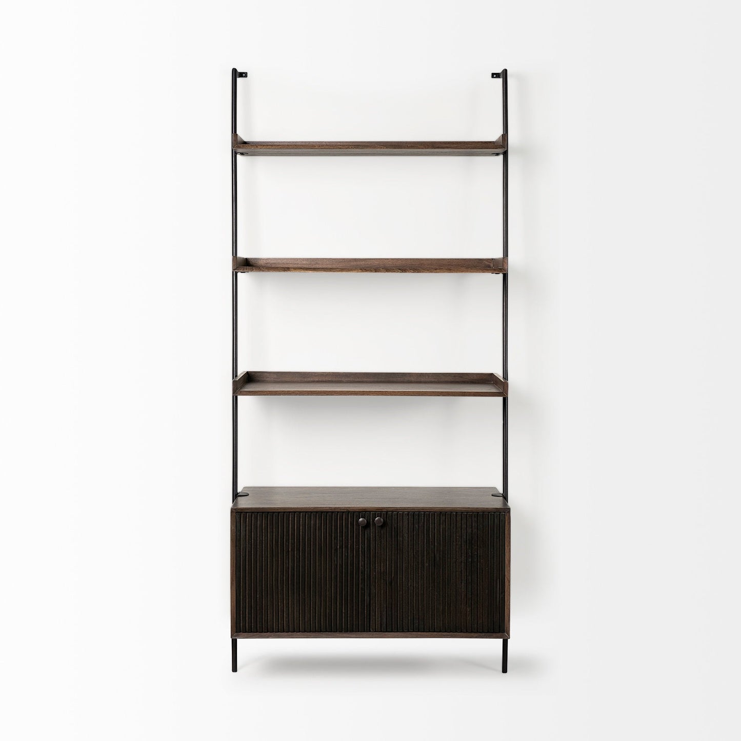 Grace Three Shelves Wooden Shelving Unit