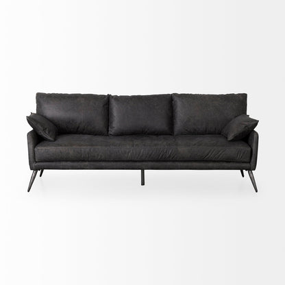 Mercana Cochrane Top Grain Leather Three Seater Sofa