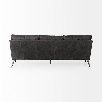 Mercana Cochrane Top Grain Leather Three Seater Sofa