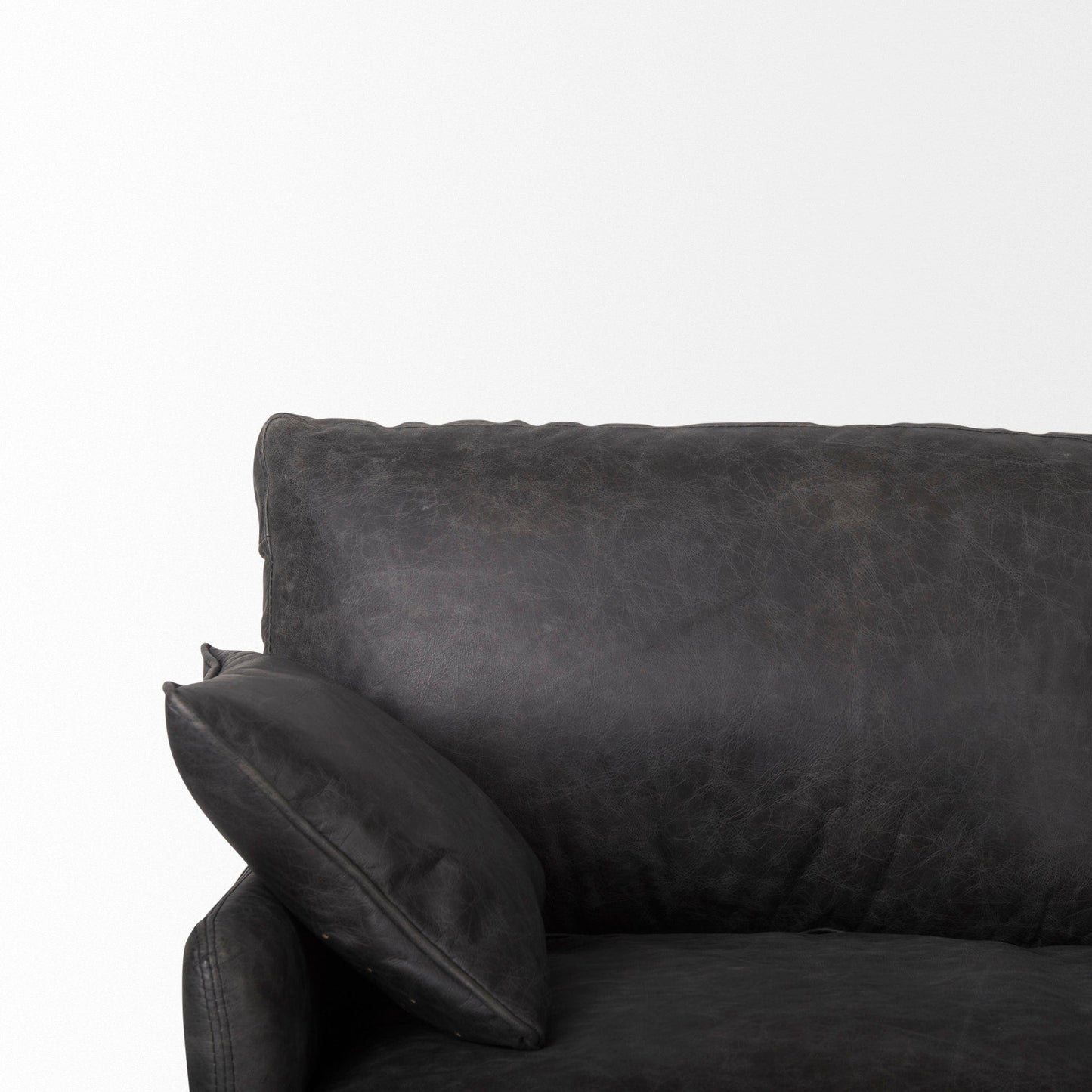 Mercana Cochrane Top Grain Leather Three Seater Sofa