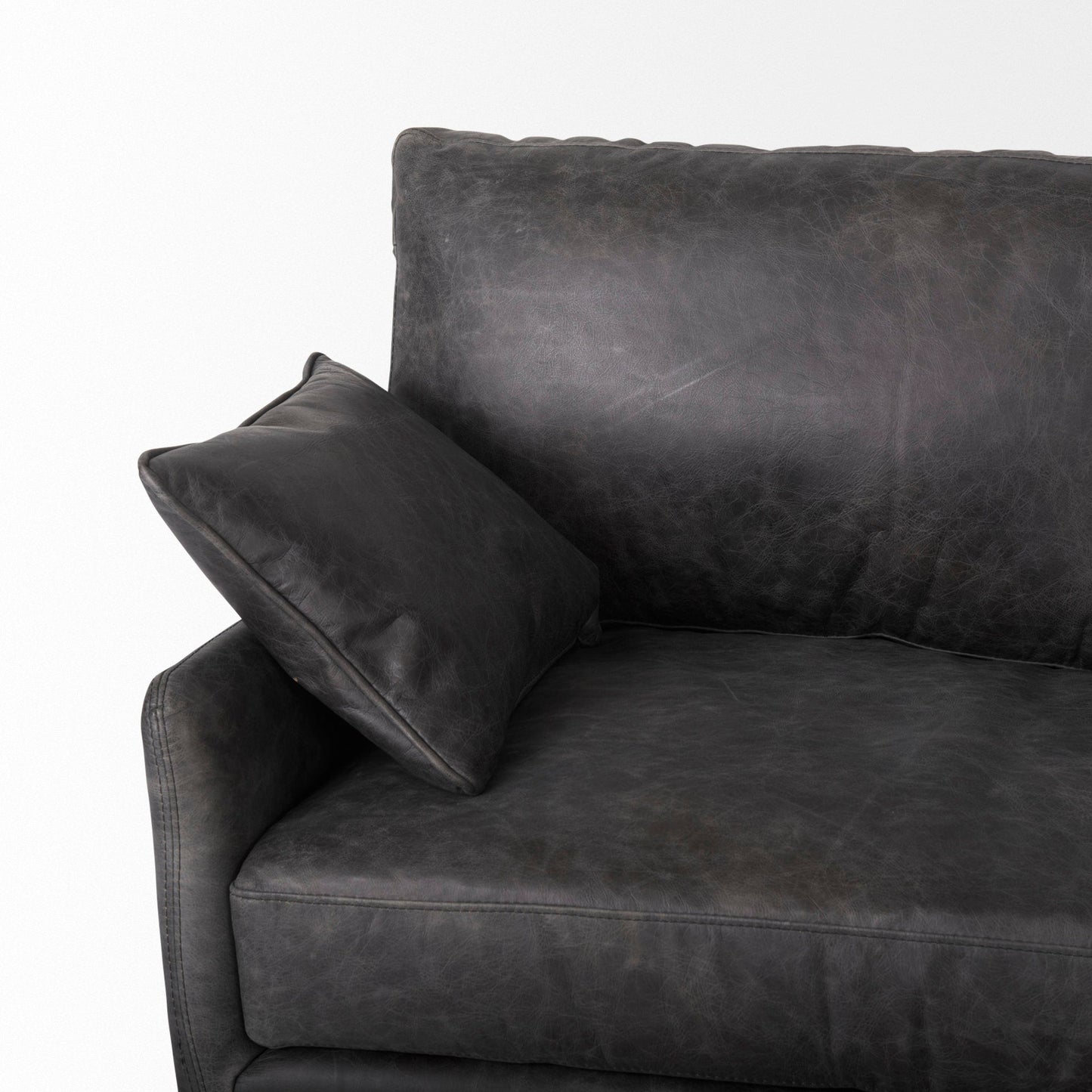 Mercana Cochrane Top Grain Leather Three Seater Sofa