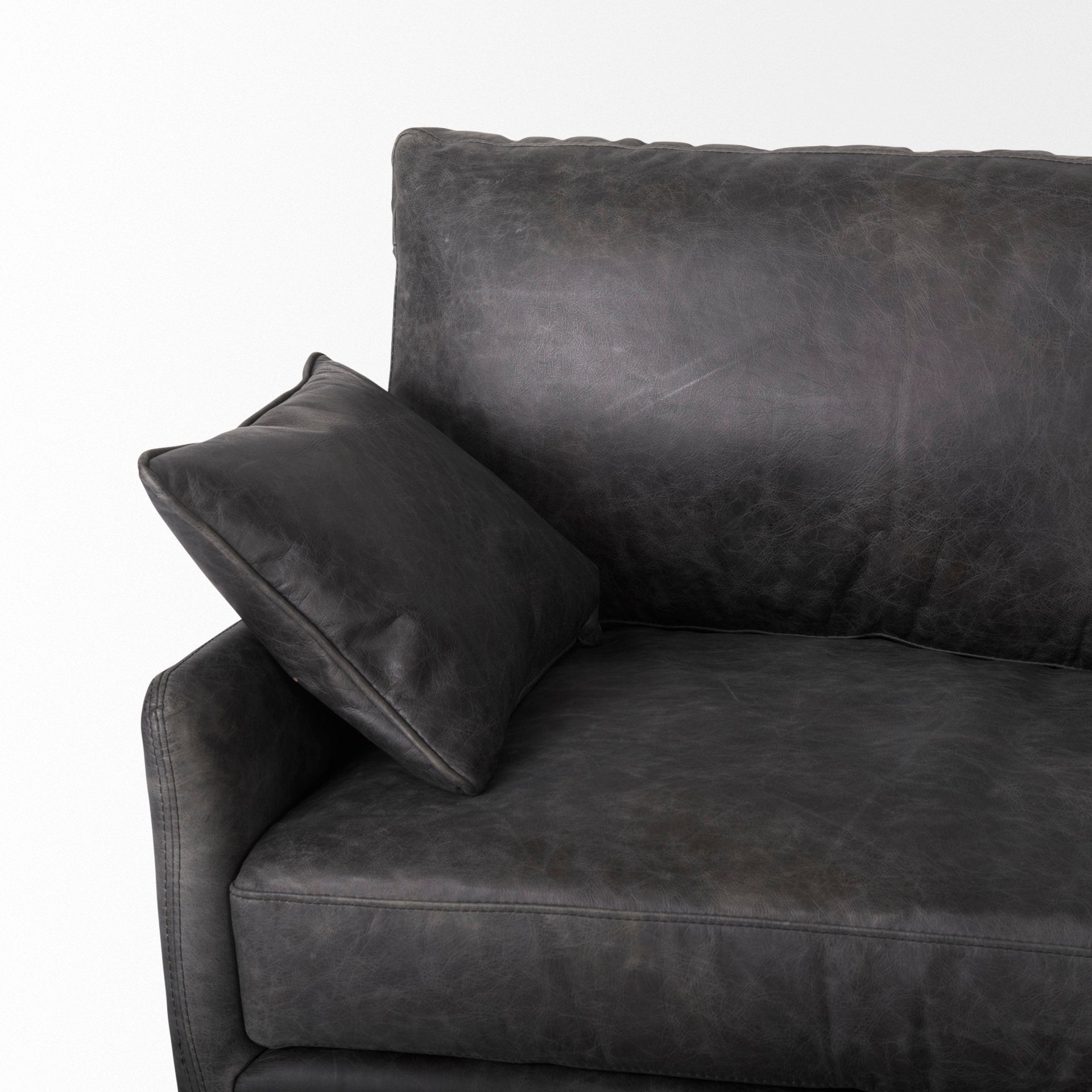 Mercana Cochrane Top Grain Leather Three Seater Sofa