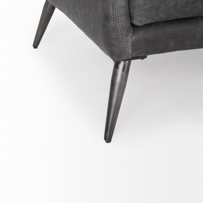 Mercana Cochrane Top Grain Leather Three Seater Sofa