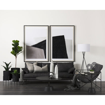 Mercana Cochrane Top Grain Leather Three Seater Sofa