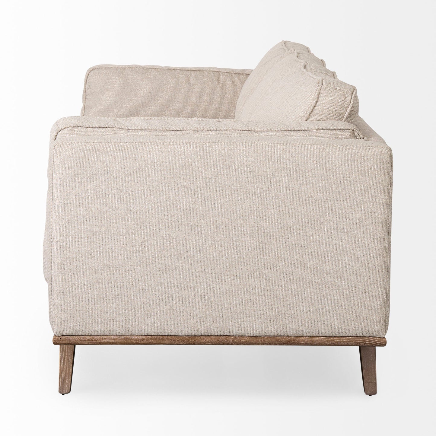 Mercana Brooks Faux Leather Three Seater Sofa