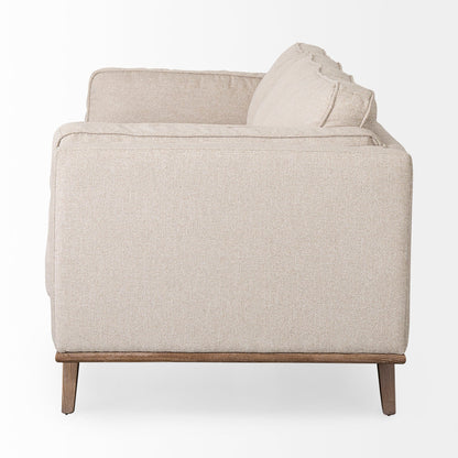 Mercana Brooks Faux Leather Three Seater Sofa