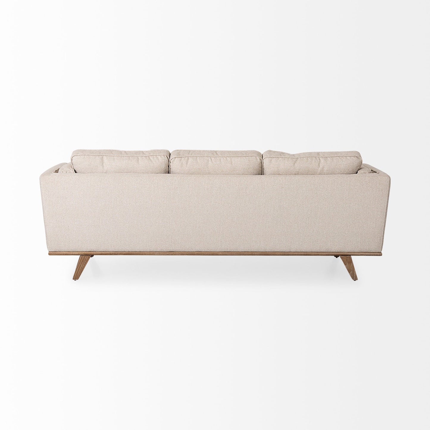 Mercana Brooks Faux Leather Three Seater Sofa
