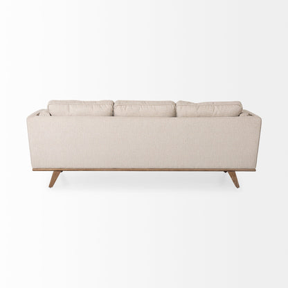 Mercana Brooks Faux Leather Three Seater Sofa
