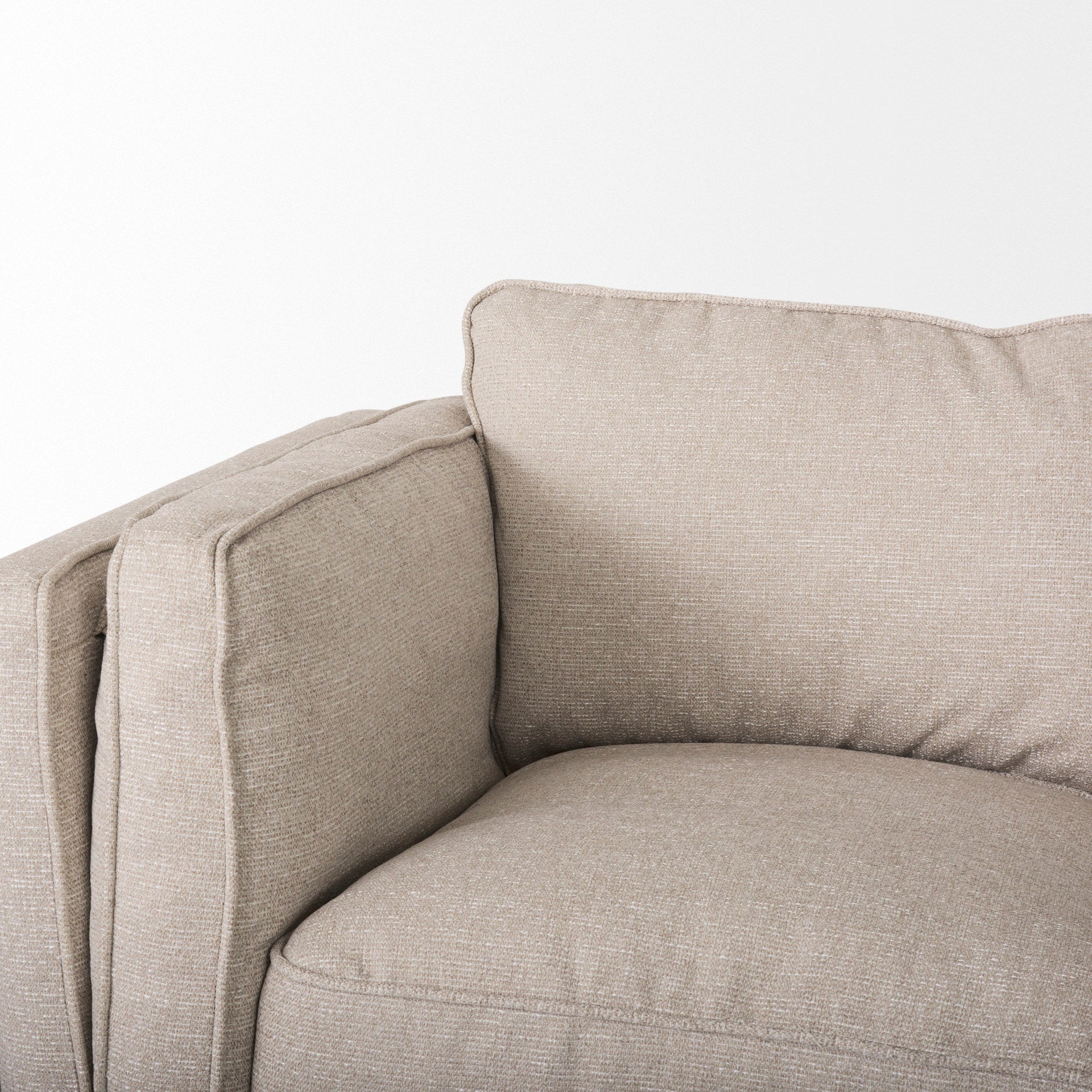 Mercana Brooks Faux Leather Three Seater Sofa