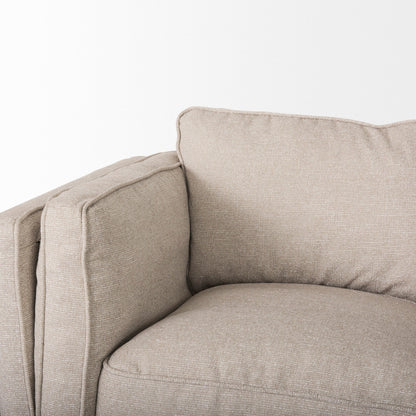 Mercana Brooks Faux Leather Three Seater Sofa