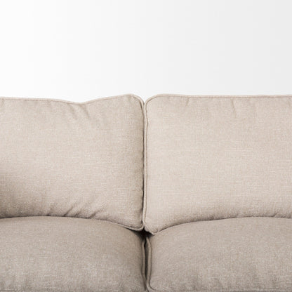 Mercana Brooks Faux Leather Three Seater Sofa