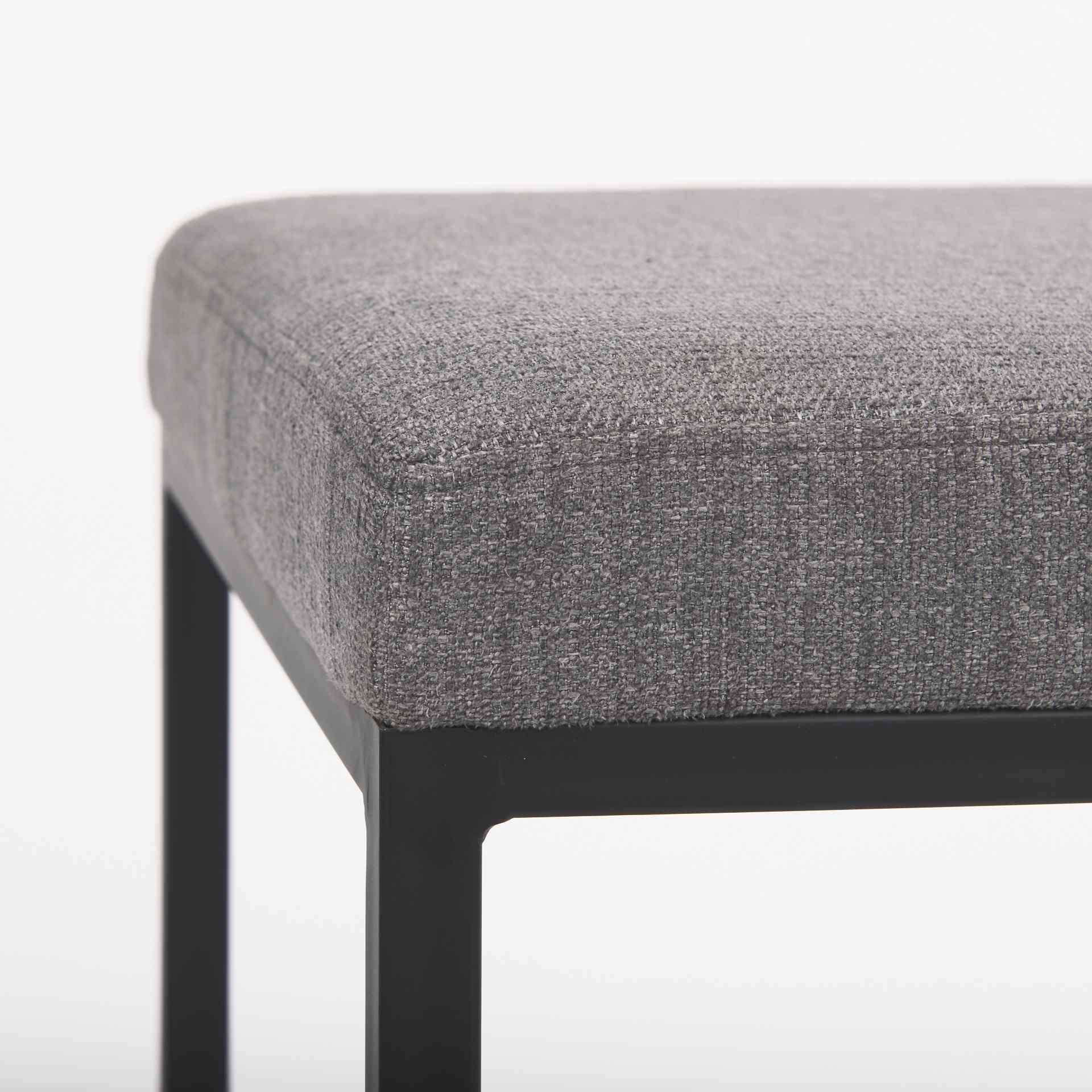 Mercana Frodo Gray Fabric Counter Stool